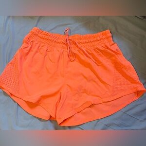 Avia Women's Bright Orange Athletic Shorts